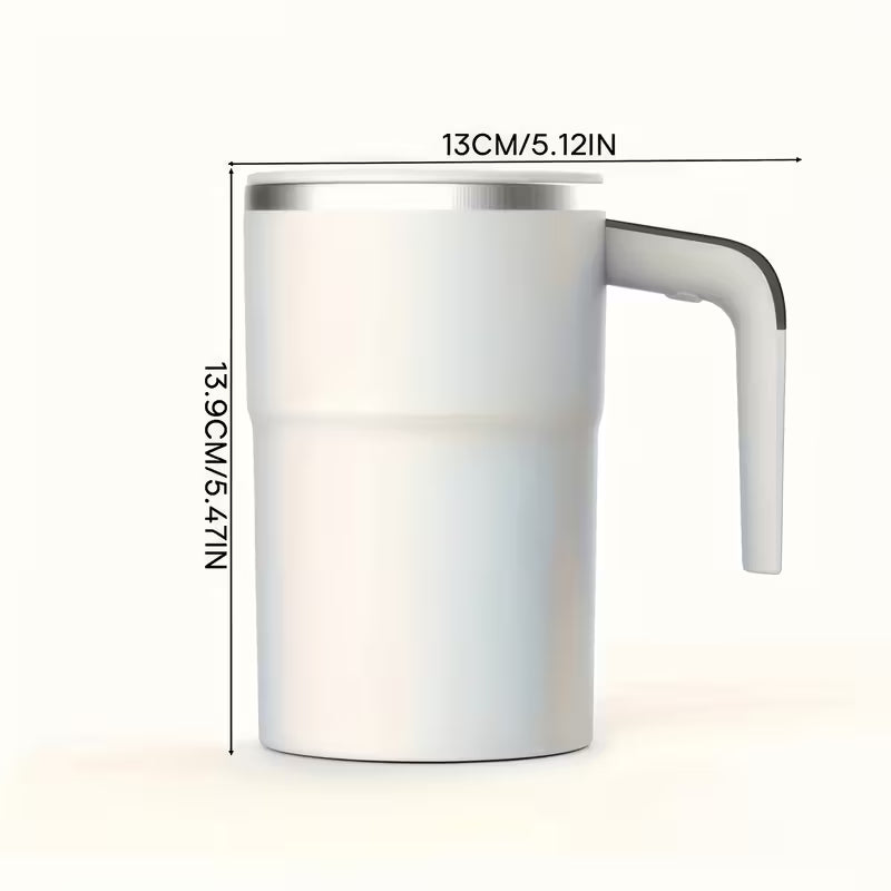 Tasse à café électrique portable rechargeable USB, auto-mélangeur avec affichage de la température, grande capacité